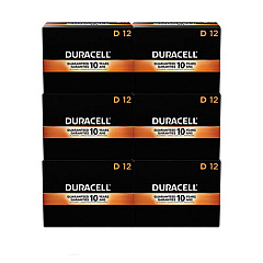 Duracell CopperTop Alkaline D Batteries, 72/Carton (MN1300BKD)