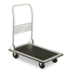Safco Tuff Truck Platform Truck, 500 lb Capacity, 36 x 24, Gray (4063)