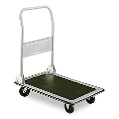 Safco Tuff Truck Platform Truck, 400 lb Capacity, 29 x 18.75, Gray (4072)