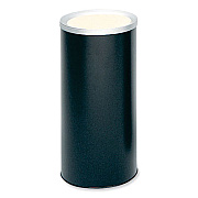 Safco Ash Urn, 10" dia x 20"h, Black (9698BL)