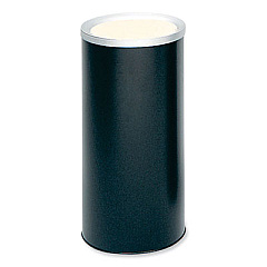 Safco Ash Urn, 10" dia x 20"h, Black (9698BL)