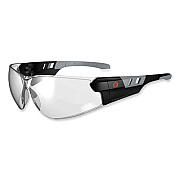 ergodyne Skullerz Saga Frameless Safety Glasses, Frameless, Clear Single I/O Lens (59180)