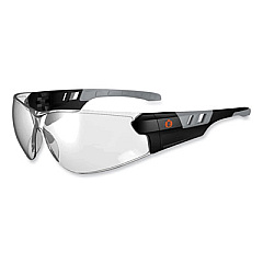 ergodyne Skullerz Saga Frameless Safety Glasses, Frameless, Clear Single I/O Lens (59180)