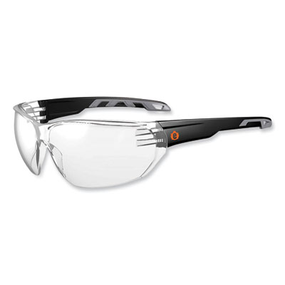 ergodyne Skullerz Vali Frameless Safety Glasses, Frameless, Clear Single Lens (59200)