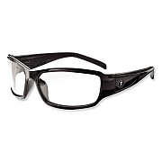 ergodyne Skullerz Thor Safety Glasses, Black Full Frame, Clear Dual Lens (51000)