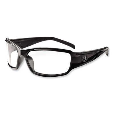ergodyne Skullerz Thor Safety Glasses, Black Full Frame, Clear Dual Lens (51000)