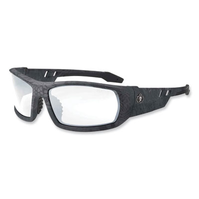 ergodyne Skullerz Odin Safety Glasses, Fog-Off Technology, Kryptek Typhon Full Frame, Clear Dual Lens (50503)