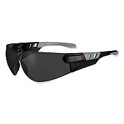ergodyne Skullerz Saga Frameless Safety Glasses, Frameless, Smoke Single Lens (59130)