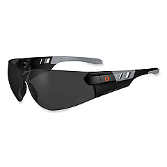 ergodyne Skullerz Saga Frameless Safety Glasses, Frameless, Smoke Single Lens (59130)