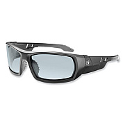 ergodyne Skullerz Odin Safety Glasses, Fog-Off Technology, Matte Black Full Frame, Clear Dual I/O Lens (50483)