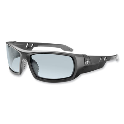 ergodyne Skullerz Odin Safety Glasses, Fog-Off Technology, Matte Black Full Frame, Clear Dual I/O Lens (50483)