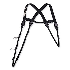 ergodyne Squids 3132 Barcode Scanner Lanyard Harness, Small: 13" Arm Strap, 32" Long Lanyard Strap, Black (19163)