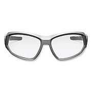 ergodyne Skullerz Loki Safety Glasses/Goggles, Matte Gray Full Frame, Clear Dual Anti-Fog Lens (56103)