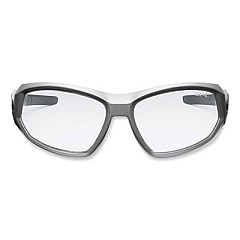 ergodyne Skullerz Loki Safety Glasses/Goggles, Matte Gray Full Frame, Clear Dual Anti-Fog Lens (56103)