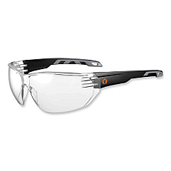 ergodyne Skullerz Vali Frameless Safety Glasses, Fog-Off Technology, Frameless, Clear Single Lens (59203)