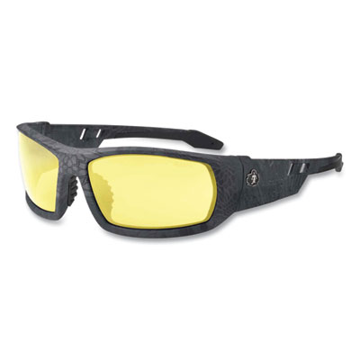 ergodyne Skullerz Odin Safety Glasses, Kryptek Typhon Full Frame, Yellow Dual Lens (50550)