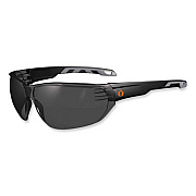 ergodyne Skullerz Vali Frameless Safety Glasses, Frameless, Smoke Single Lens (59230)