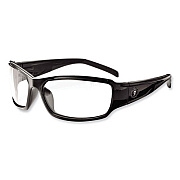 ergodyne Skullerz Thor Safety Glasses, Black Full Frame, Clear Dual Anti-Fog Lens (51003)