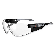 ergodyne Skullerz Saga Frameless Safety Glasses, Fog-Off Technology, Frameless, Clear Single Lens (59103)