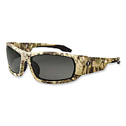 ergodyne Skullerz Odin Safety Glasses, Kryptek Highlander Full Frame, Polarized Smoke Dual Lens (50331)