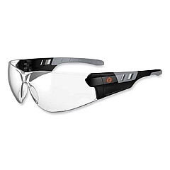 ergodyne Skullerz Saga Frameless Safety Glasses, Frameless, Clear Single Lens (59100)