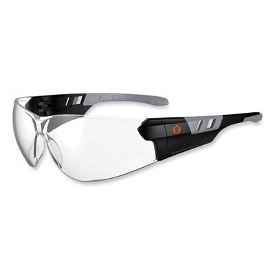 ergodyne Skullerz Saga Frameless Safety Glasses, Frameless, Clear Single Lens (59100)