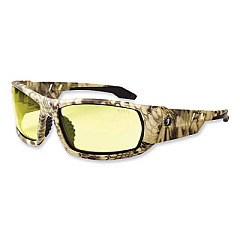 ergodyne Skullerz Odin Safety Glasses, Kryptek Highlander Full Frame, Yellow Dual Lens (50350)