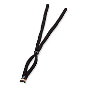 ergodyne Skullerz 3200 Cotton Eyewear Lanyard, 14" Long, Black (19152)
