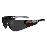 ergodyne Skullerz Saga Frameless Safety Glasses, Fog-Off Technology, Frameless, Smoke Single Lens (59133)