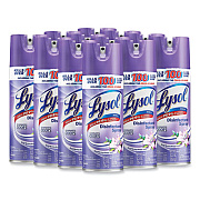 LYSOL Brand Disinfectant Spray, Early Morning Breeze, 12.5 oz Aerosol Spray, 12/Carton (80833)