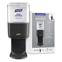 PURELL Advanced Hand Sanitizer Foam ES6 Starter Kit, 1,200 mL Graphite (64531GFS)