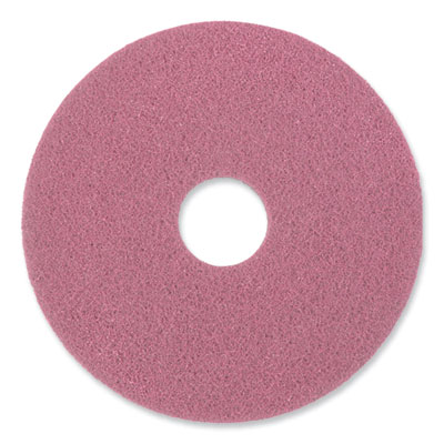 Diversey Twister Floor Pad, 20" Diameter, Pink, 2/Carton (DD1229604)