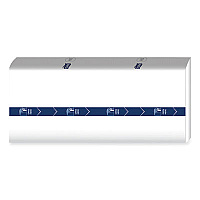 Tork PeakServe Continuous Hand Towel, 1-Ply, 7.91 x 8.85, White, 410 Wipes/Pack, 12 Packs/Carton (105065)
