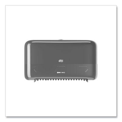Tork Elevation Coreless High Capacity Bath Tissue Dispenser, 14.17 x 5.08 x 8.23, Black (473208)