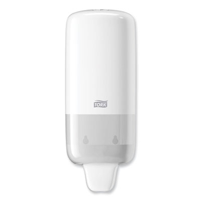 Tork Elevation Liquid Skincare Dispenser, 1 L Bottle; 33 oz Bottle, 4.4 x 4.5 x 11.5, White (570020A)