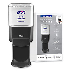 PURELL Advanced Hand Sanitizer Foam ES4 Starter Kit, 1,200 mL, Graphite (50531GFS)