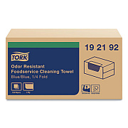 Tork Foodservice Cloth, 13 x 24, Blue, 150/Carton (192192)