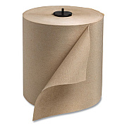 Tork Matic Hardwound Roll Towel, 1-Ply, 7.7" x 700 ft, Natural, 857/Roll, 6 Rolls/Carton (290088)
