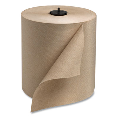 Tork Basic Paper Wiper Roll Towel, 1-Ply, 7.68" x 1,150 ft, Natural, 4 Rolls/Carton (291350)