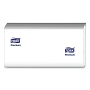 Tork Premium Multifold Towel, 1-Ply, 9 x 9.5, White, 250/Pack, 12 Packs/Carton (420580)