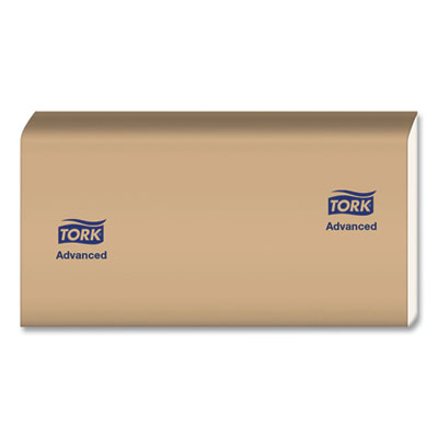 Tork Advanced Multifold Hand Towel, 1-Ply, 9 x 9.5, White, 250/Pack, 16 Packs/Carton (424824)