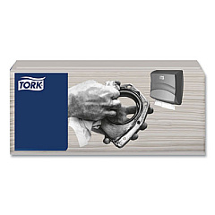 Tork Industrial Cleaning Cloths, 1-Ply, 16.34 x 14, Gray, 120 Wipes/Pack, 4 Packs/Carton (520681)