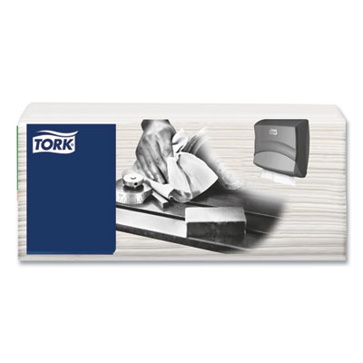 Tork Heavy-Duty Cleaning Cloth, 14 x 16.34, White, 105/Pack, 4 Packs/Carton (530182)