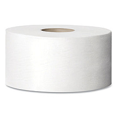 Tork Advanced Jumbo Bath Tissue, Septic Safe, 1-Ply, 3.48" x 1,200 ft, White, 12 Rolls/Carton (12013903)