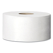 Tork Advanced Mini-Jumbo Roll Bath Tissue, Septic Safe, 2-Ply, 3.48" x 751 ft, White, 12 Rolls/Carton (12024402)