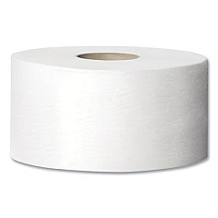 Tork Advanced Mini-Jumbo Roll Bath Tissue, Septic Safe, 2-Ply, 3.48" x 751 ft, White, 12 Rolls/Carton (12024402)