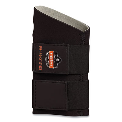 ergodyne ProFlex 675 Ambidextrous Double Strap Wrist Support, X-Large, Fits Left/Right Hand, Black (16625)