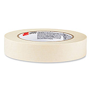 Highland Economy Masking Tape, 3" Core, 0.7" x 60.1 yds, Tan (260018A)