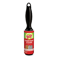 Scotch-Brite Everyday Clean Mini Lint Roller, 30 Sheets/Roll, 24/Carton (836MRCS30)