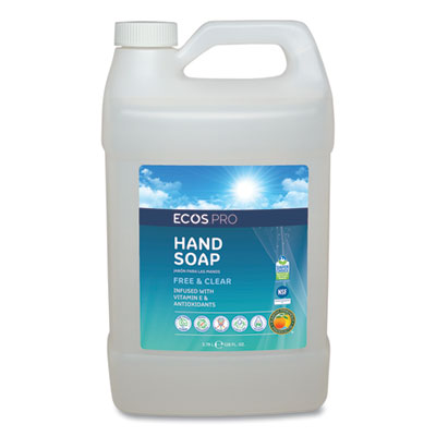 ECOS PRO Liquid Hand Soap, Free and Clear Scent, 1 gal (PL966304)